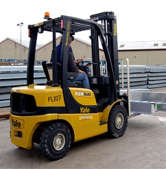Counterbalance forklift training - link to CPCS course and test dates