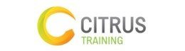 Citrus Training logo in grey with a large orange and green C